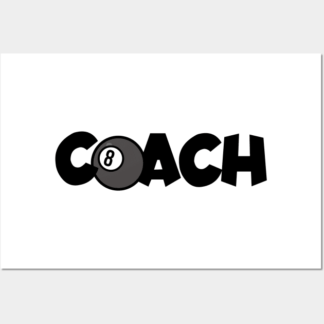 Billiards Coach Wall Art by maxcode